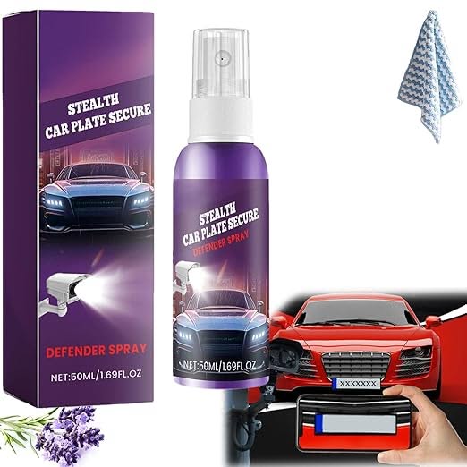 Stealth Car Plate Secure 50Ml (Pack of 2)