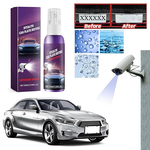 Stealth Car Plate Secure 50Ml (Pack of 2)