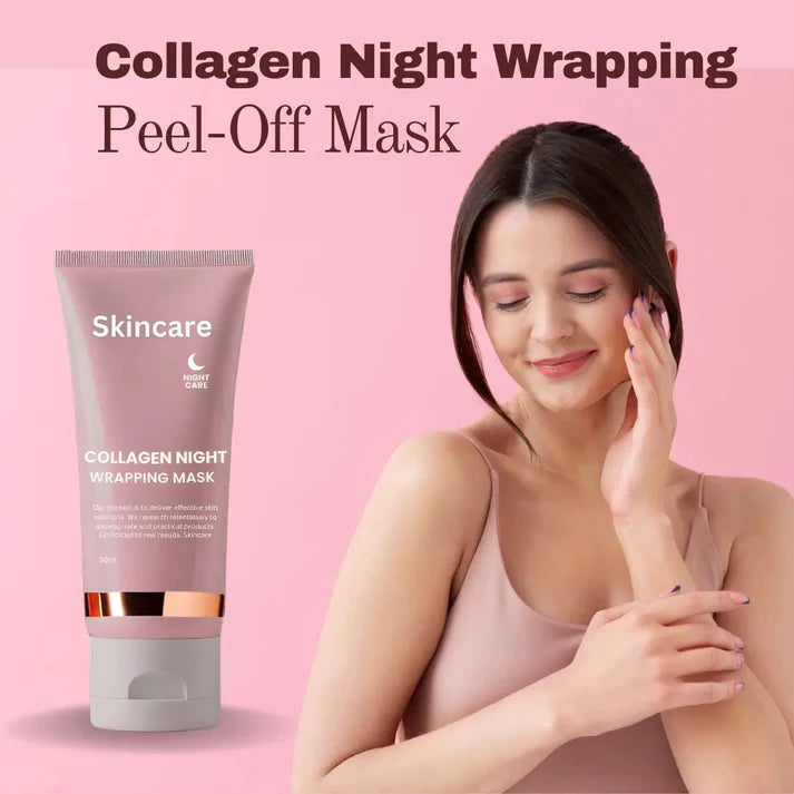 Skincare Korean Collagen Night Wrapping Peel Off Mask (BUY1-GET1)