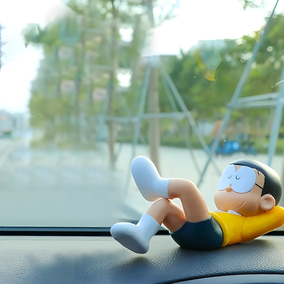 π Fun Nobita Bobble Head π β Stick-On Dashboard Buddy for Every Ride!