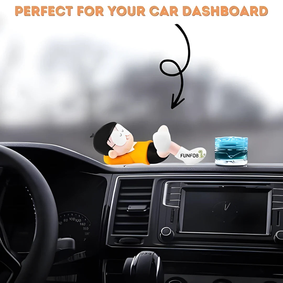 π Fun Nobita Bobble Head π β Stick-On Dashboard Buddy for Every Ride!