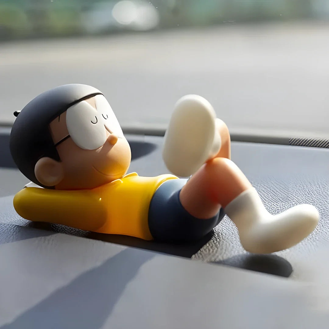 π Fun Nobita Bobble Head π β Stick-On Dashboard Buddy for Every Ride!