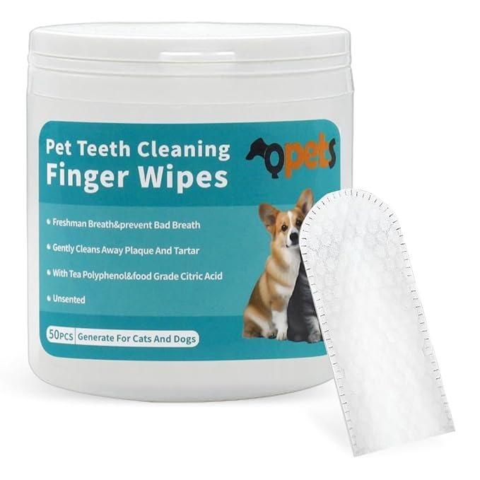 Pet Dental Wipes – 50 Wipes Pack