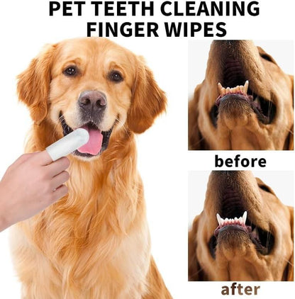 Pet Dental Wipes – 50 Wipes Pack