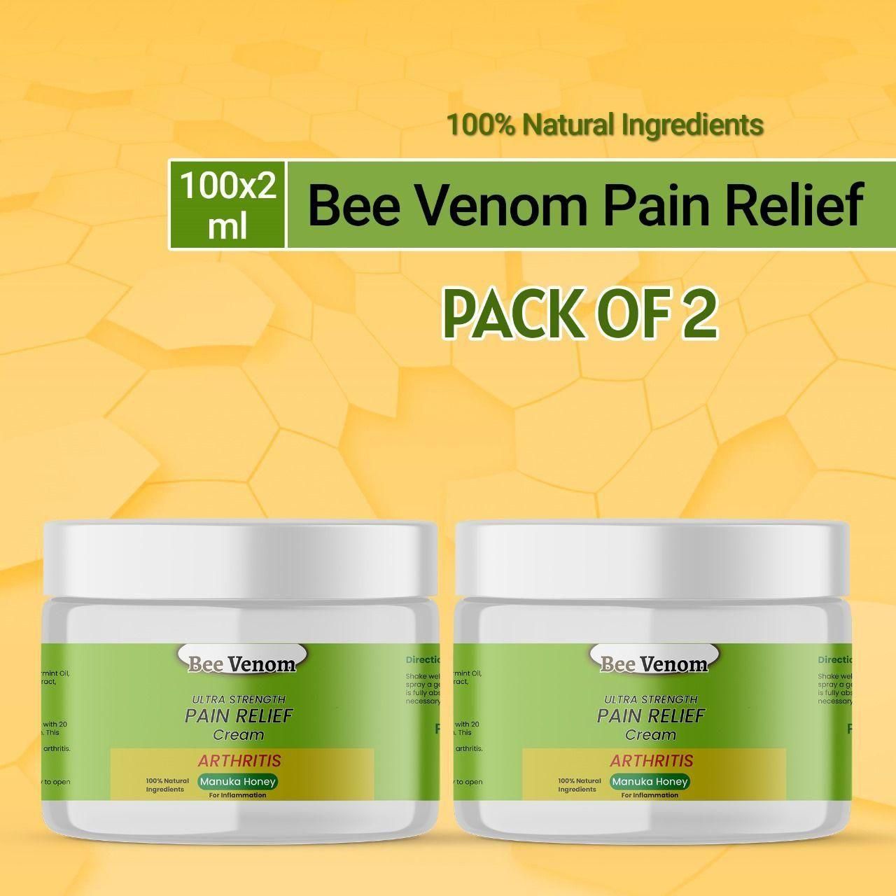 Bee Venom Ultra Strength Pain Relief Cream