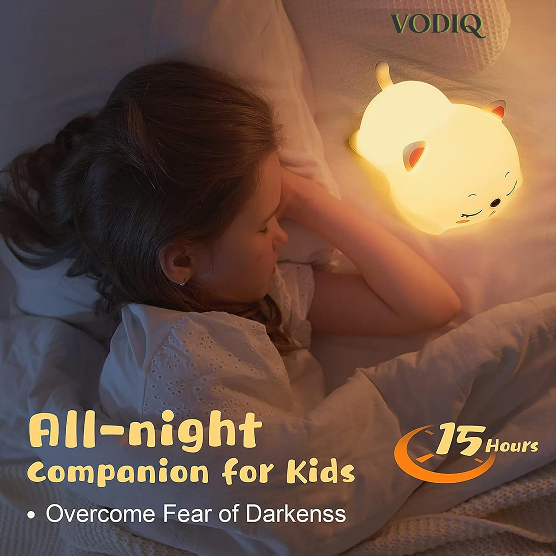 Silicon Snoring Cat Night Light Night Lamp