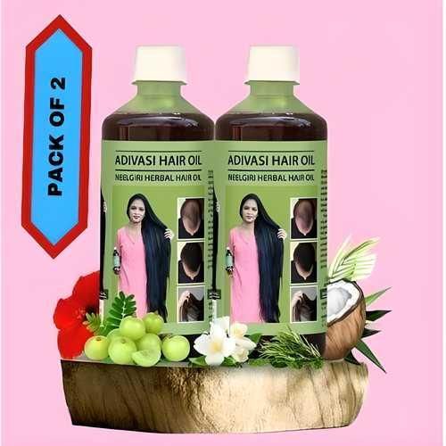 Adivasi Neelgiri Herbal Hair Oil -Buy 1 Get 1 Free🎁