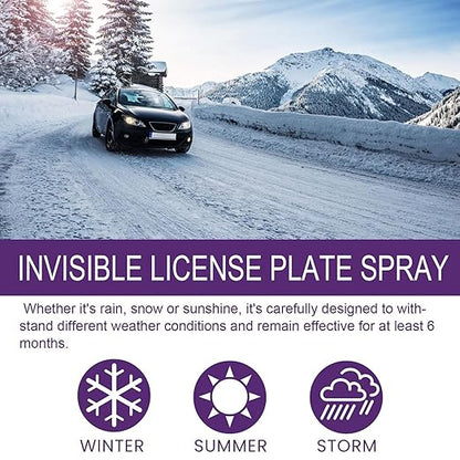 Stealth Car Plate Secure 50Ml  (Pack of 2)