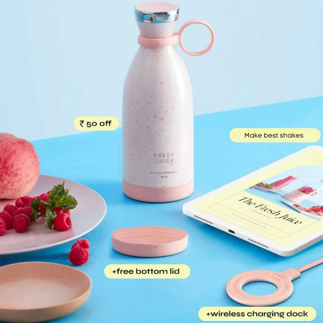 PulsePro™ – Rechargeable Portable Blender | Smoothies, Juices & Shakes On-the-Go